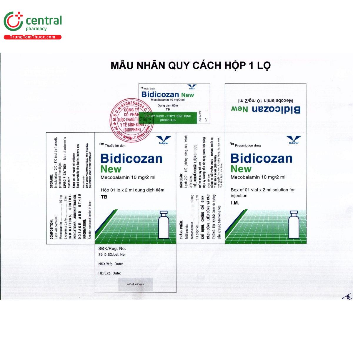 thuoc bidicozan new 10mg 2ml 2 Q6525