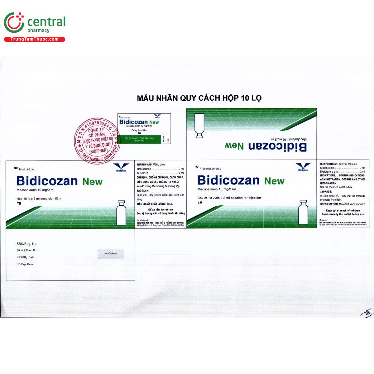 thuoc bidicozan new 10mg 2ml 4 M4065