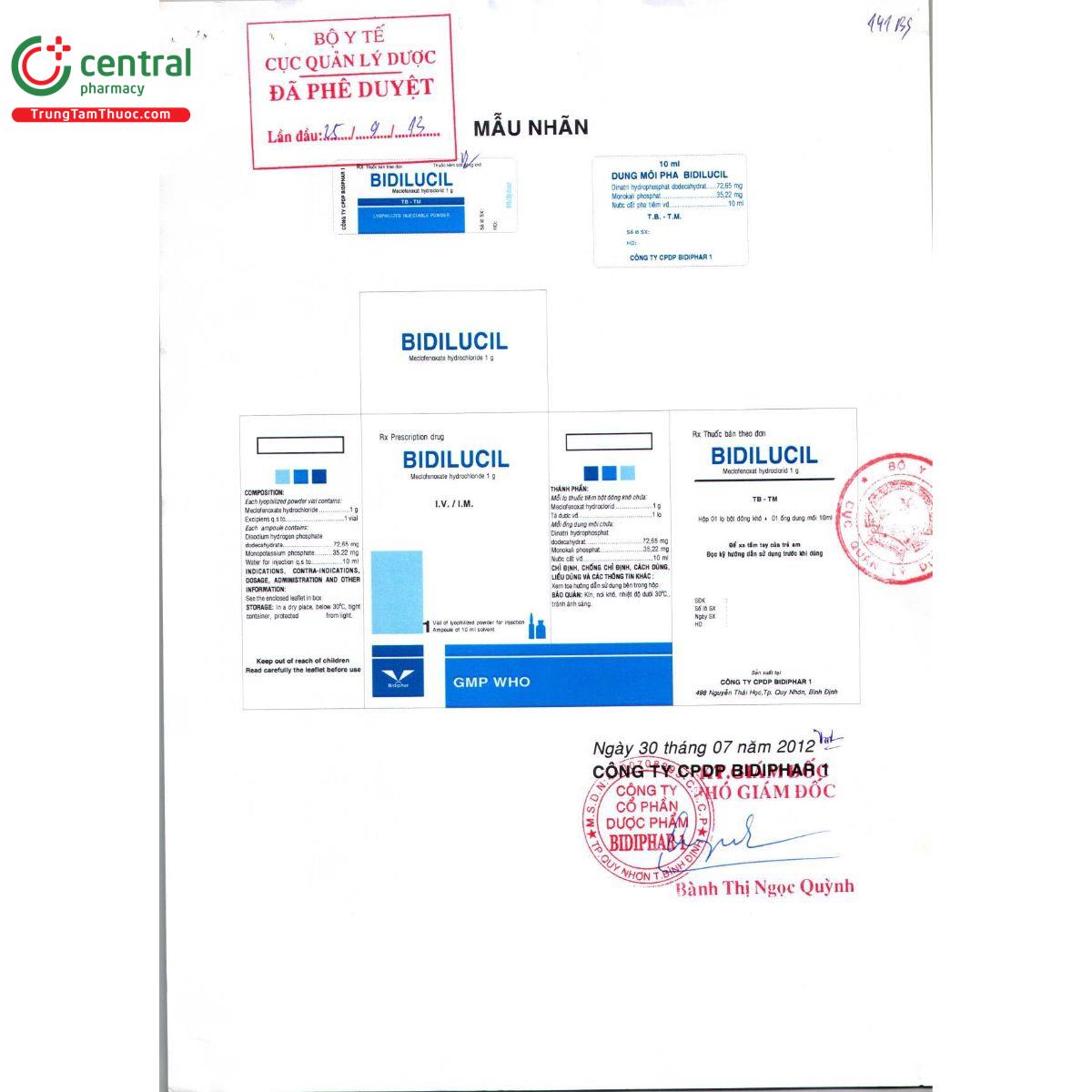 thuoc bidilucil 1g 2 I3855 thuoc bidilucil 1g 2 I3855