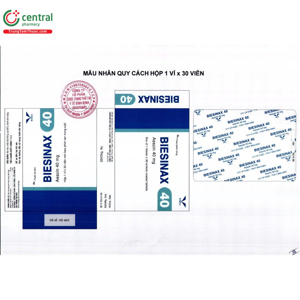 thuoc biesinax 40mg 4 E2723 thuoc biesinax 40mg 4 E2723