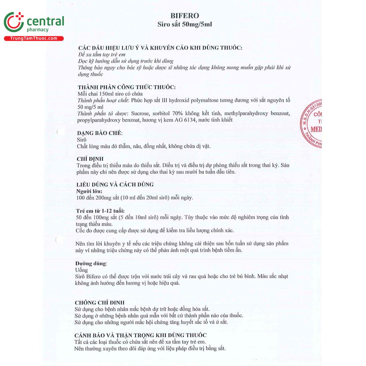 thuoc bifero 50mg 5ml 4 F2166