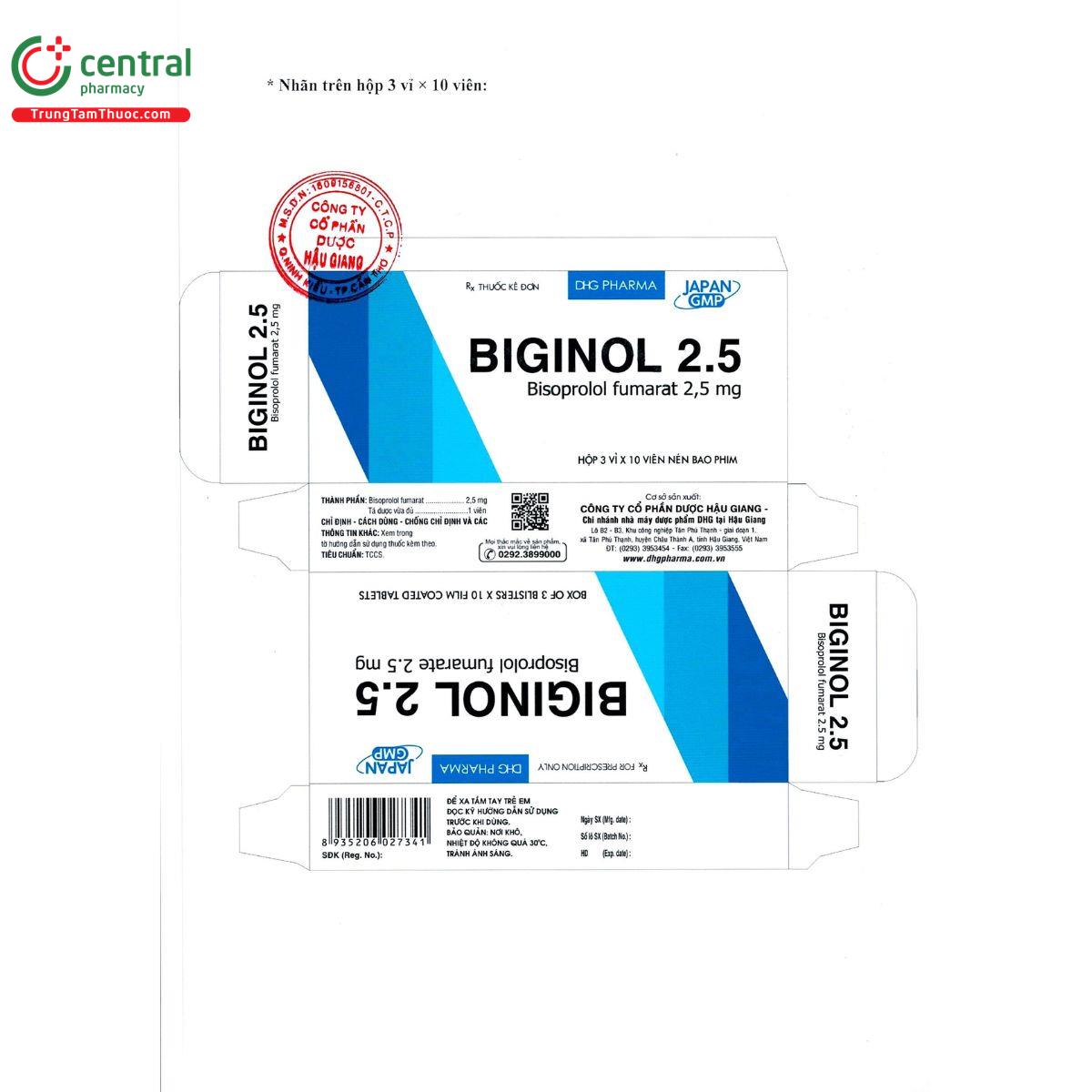 thuoc biginol 2 5mg 4 C0076 thuoc biginol 2 5mg 4 C0076