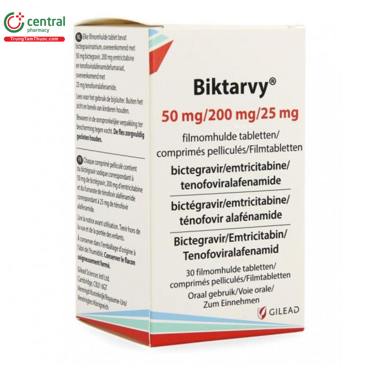 thuoc biktarvy 50mg 200mg 25mg 4 J3680