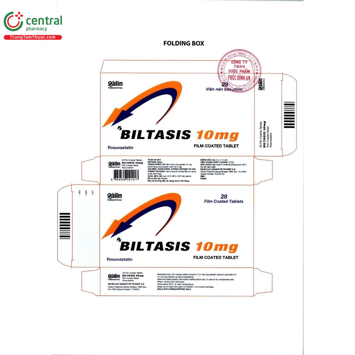thuoc biltasis 10mg 2 K4701 thuoc biltasis 10mg 2 K4701