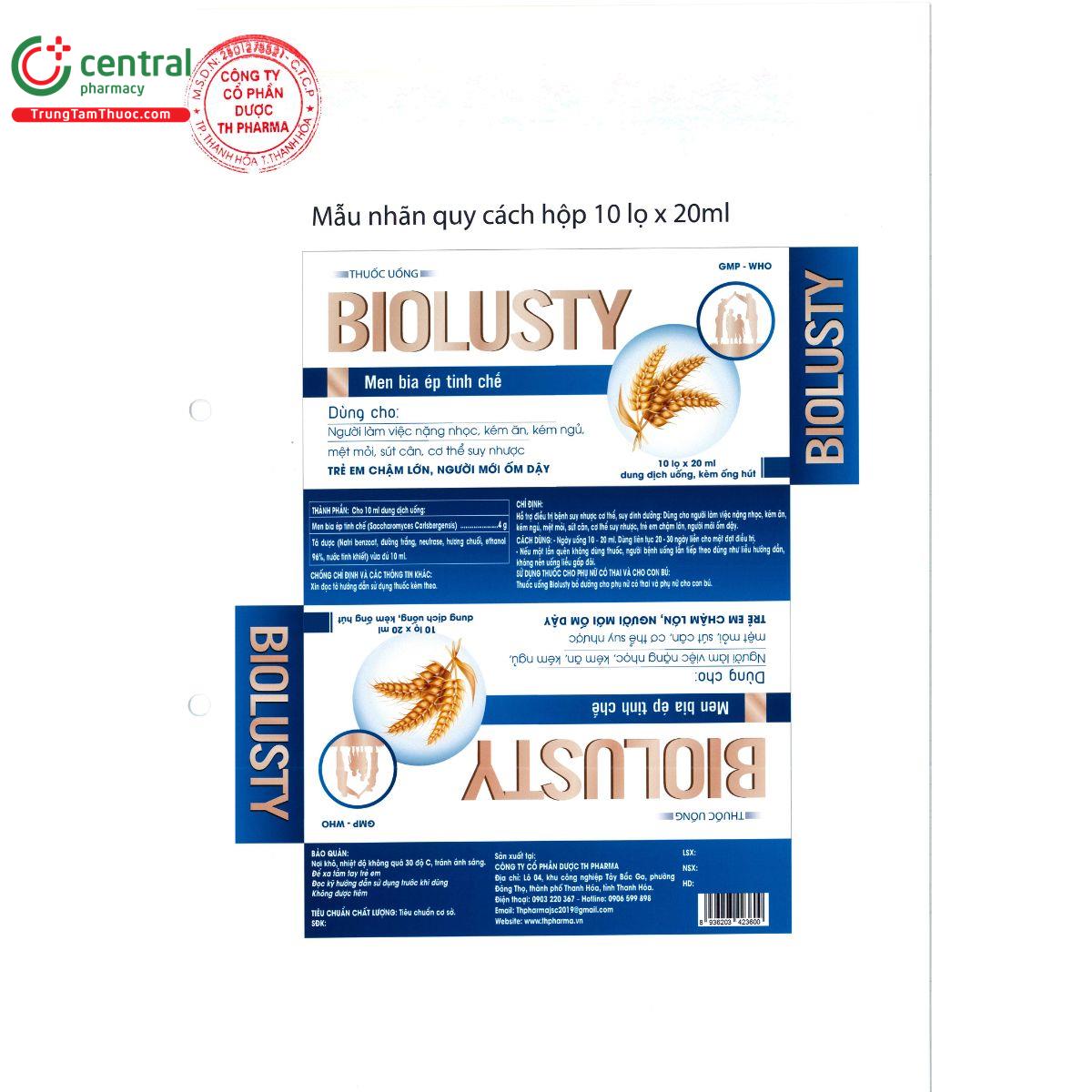 thuoc biolusty 9 R7280 thuoc biolusty 9 R7280