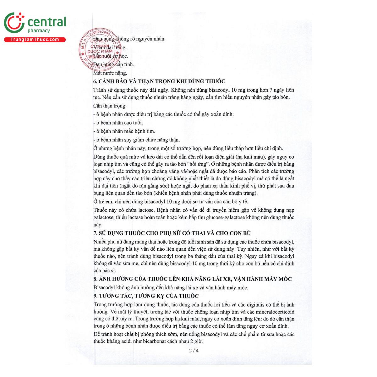thuoc bisacodyl ec dwp 10 mg 4 I3116 thuoc bisacodyl ec dwp 10 mg 4 I3116