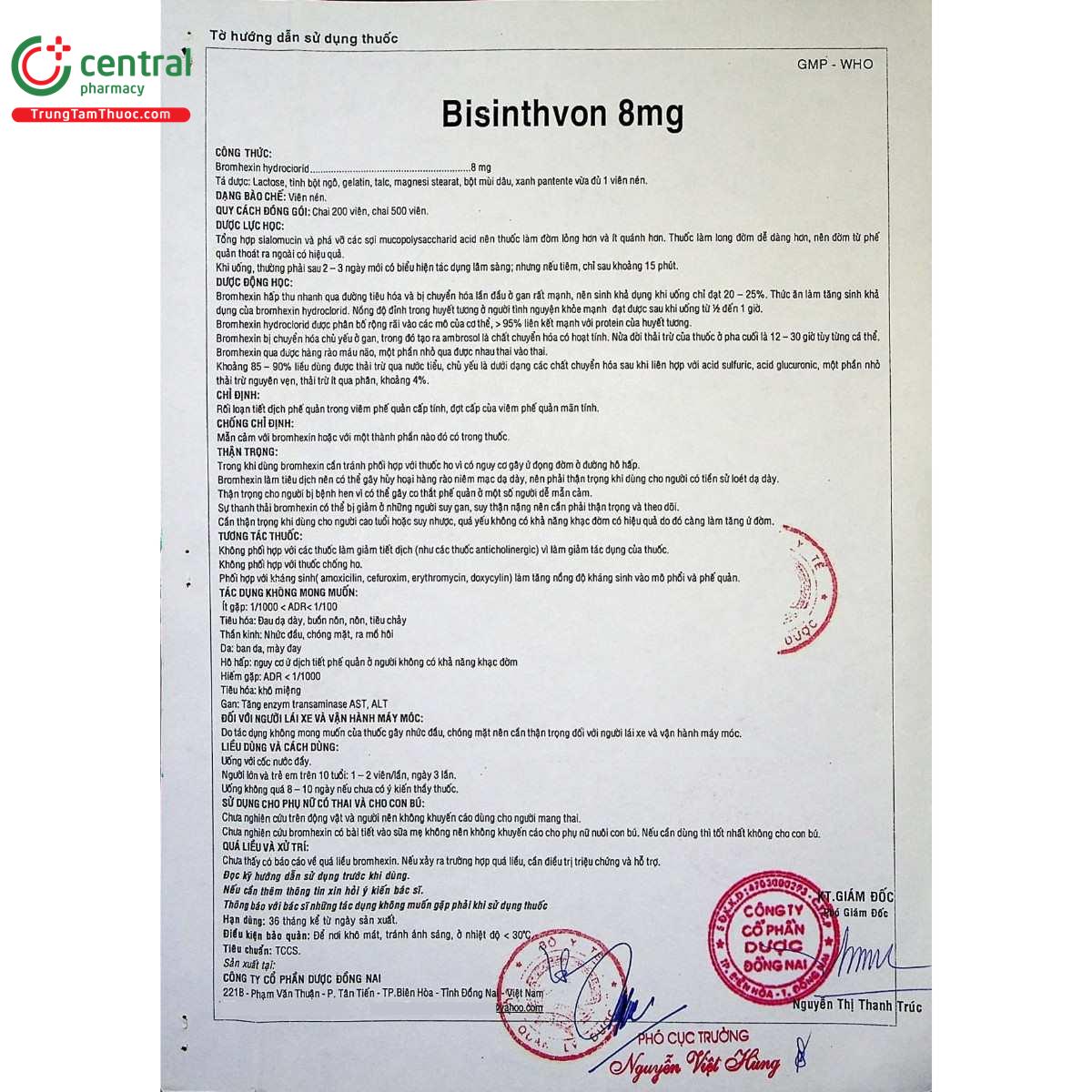 thuoc bisinthvon 8mg 4 I3820 thuoc bisinthvon 8mg 4 I3820