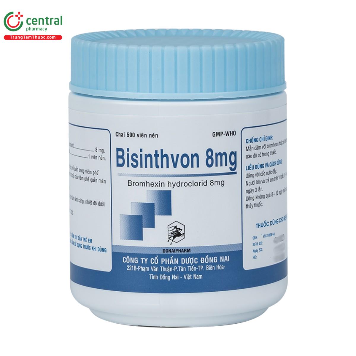 thuoc bisinthvon 8mg N5567 thuoc bisinthvon 8mg N5567