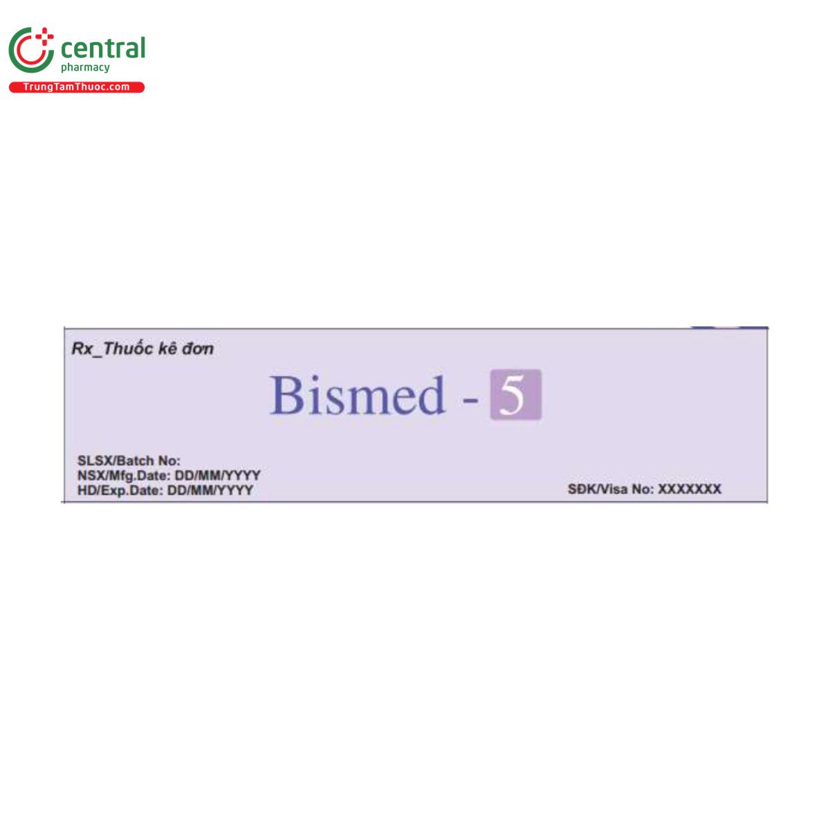 thuoc bismed 5mg 3 L4204 thuoc bismed 5mg 3 L4204