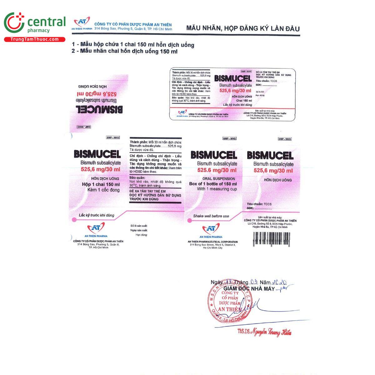 thuoc bismucel 5256mg 30ml 9 C0515
