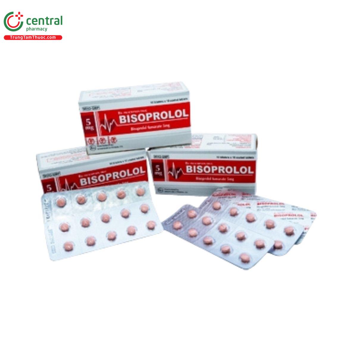 thuoc bisoprolol 5mg khapharco 3 P6161