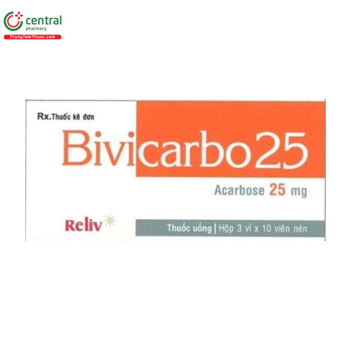 thuoc bivicarbo 25mg B0720 thuoc bivicarbo 25mg B0720