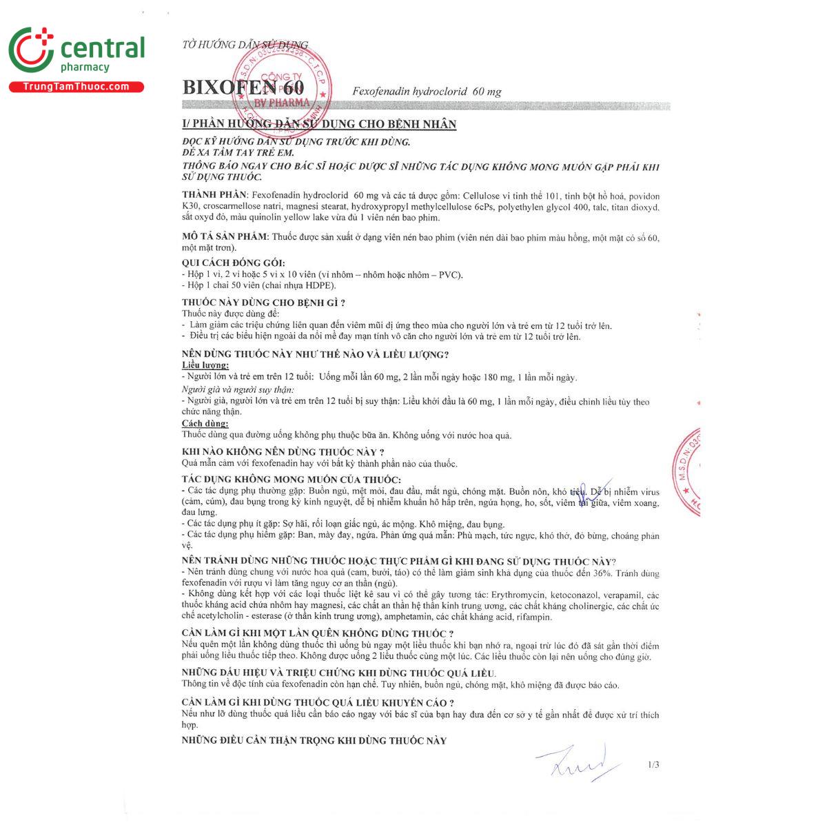 thuoc bixofen 60mg 10 K4307