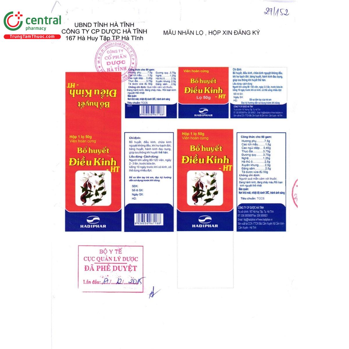 thuoc bo huyet dieu kinh ht 4 Q6435 thuoc bo huyet dieu kinh ht 4 Q6435