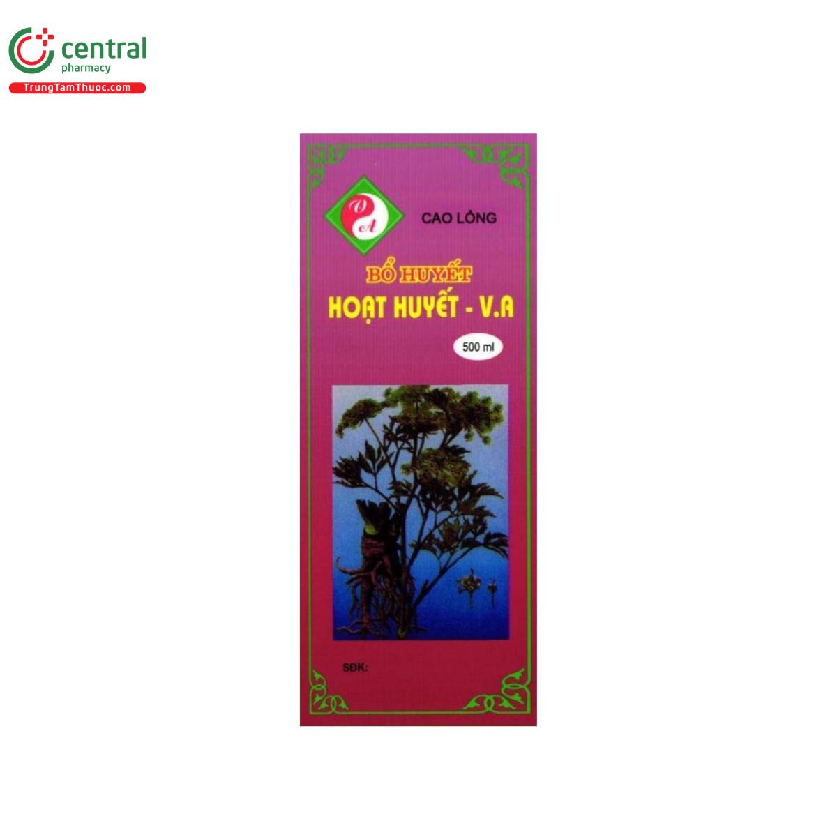 thuoc bo huyet hoat huyet v a 1 G2012 thuoc bo huyet hoat huyet v a 1 G2012