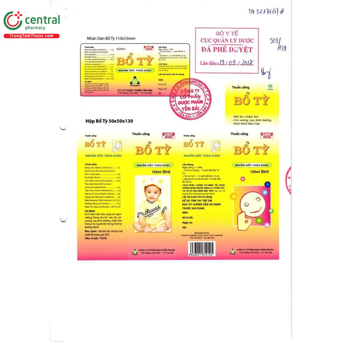 thuoc bo ty ypharco 6 P6123 thuoc bo ty ypharco 6 P6123