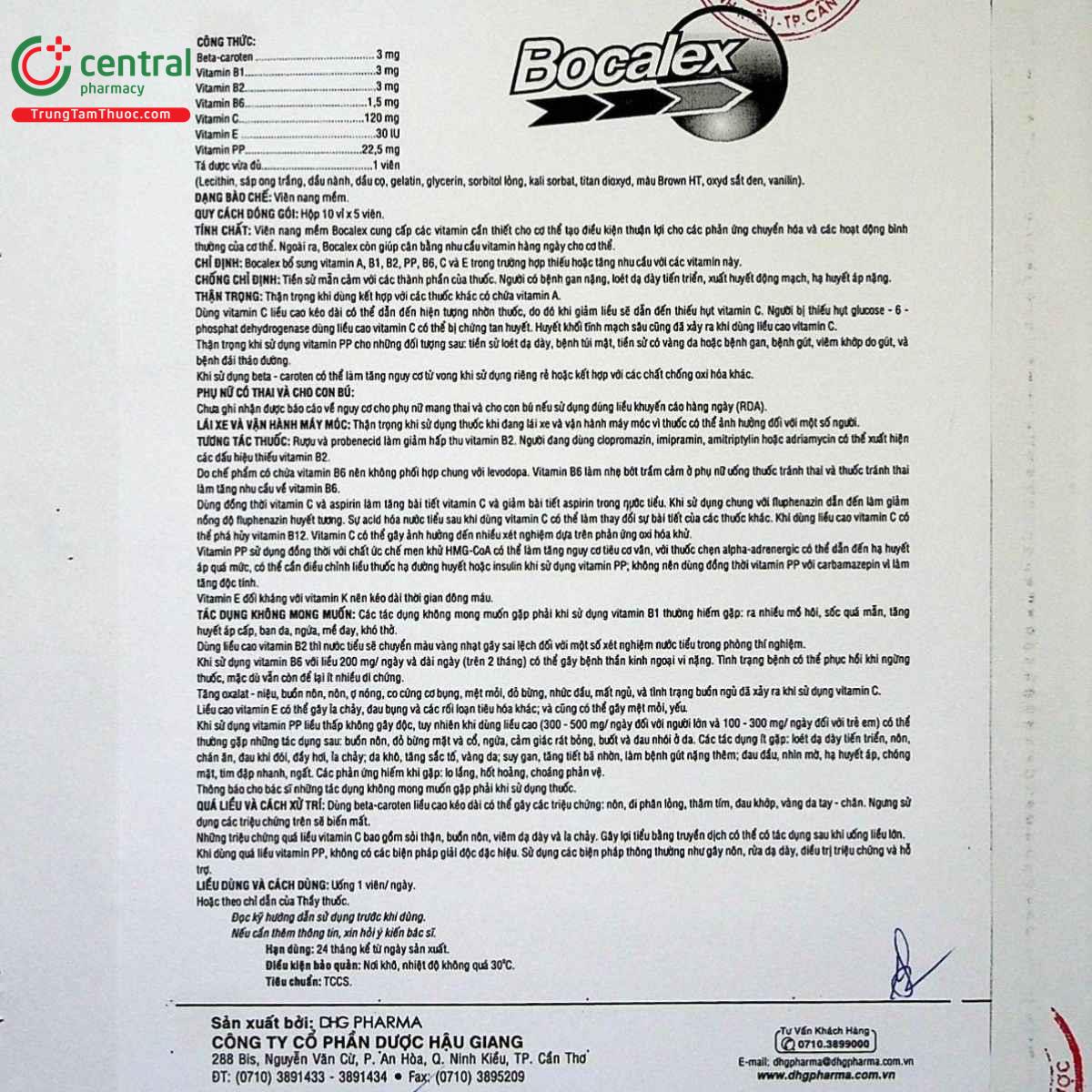 thuoc bocalex 7 R7305 thuoc bocalex 7 R7305