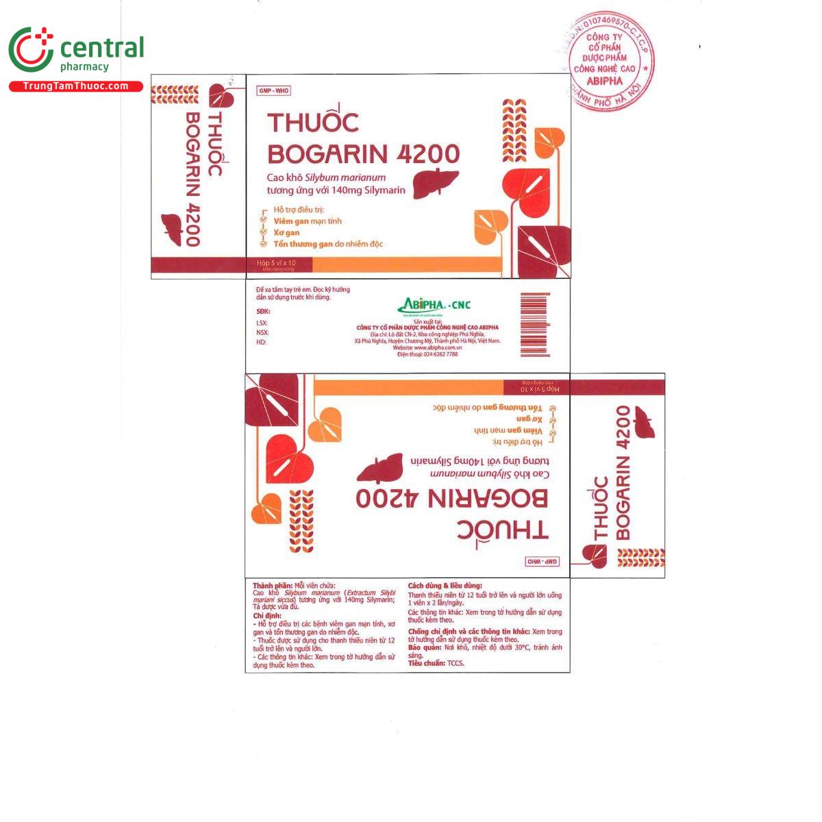 thuoc bogarin 4200 2 K4200 thuoc bogarin 4200 2 K4200
