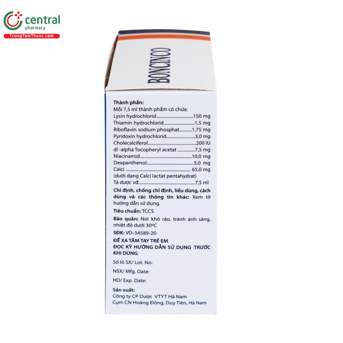 thuoc boncinco 6 T8621 thuoc boncinco 6 T8621