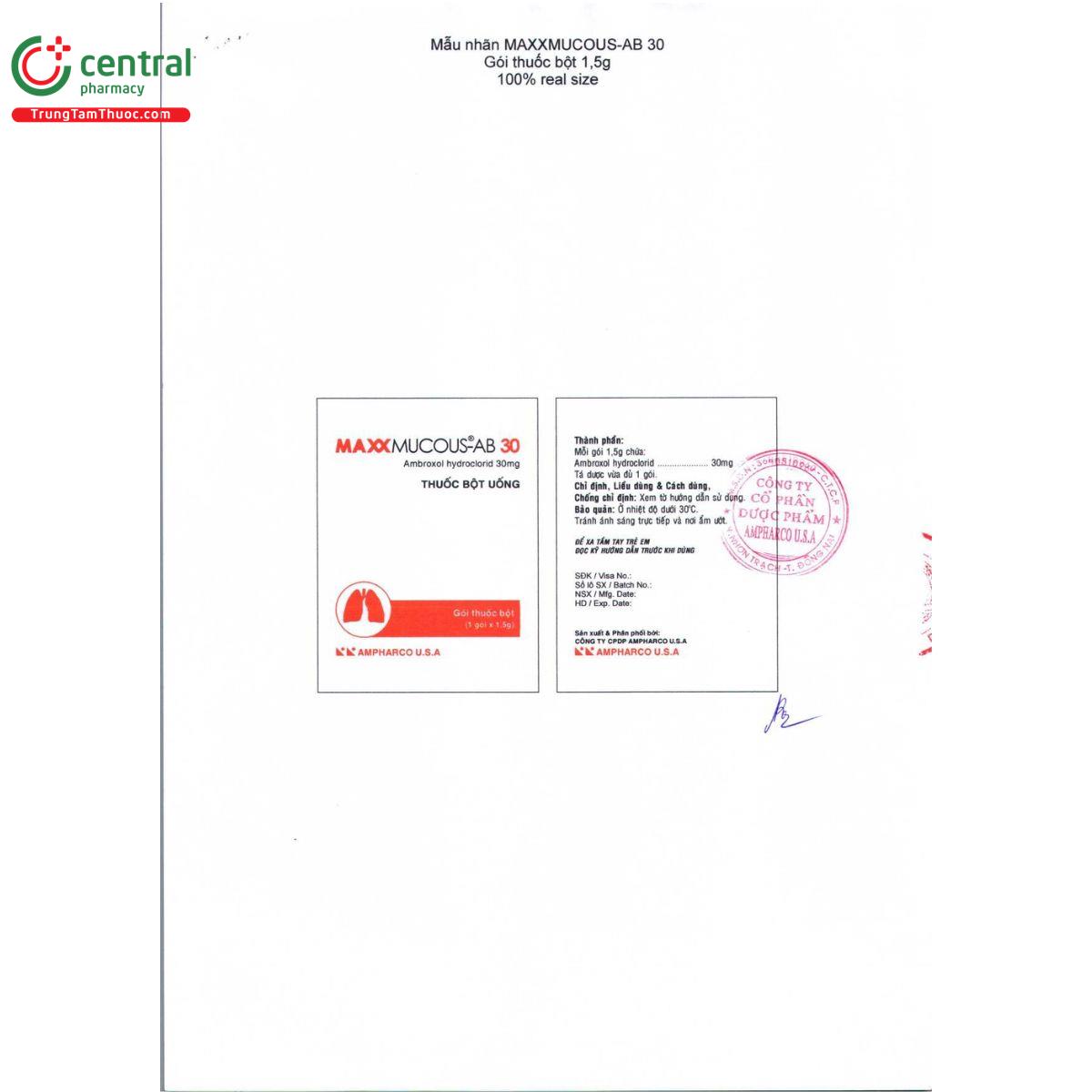 thuoc bot maxxmucous ab 30 7 J3047 thuoc bot maxxmucous ab 30 7 J3047
