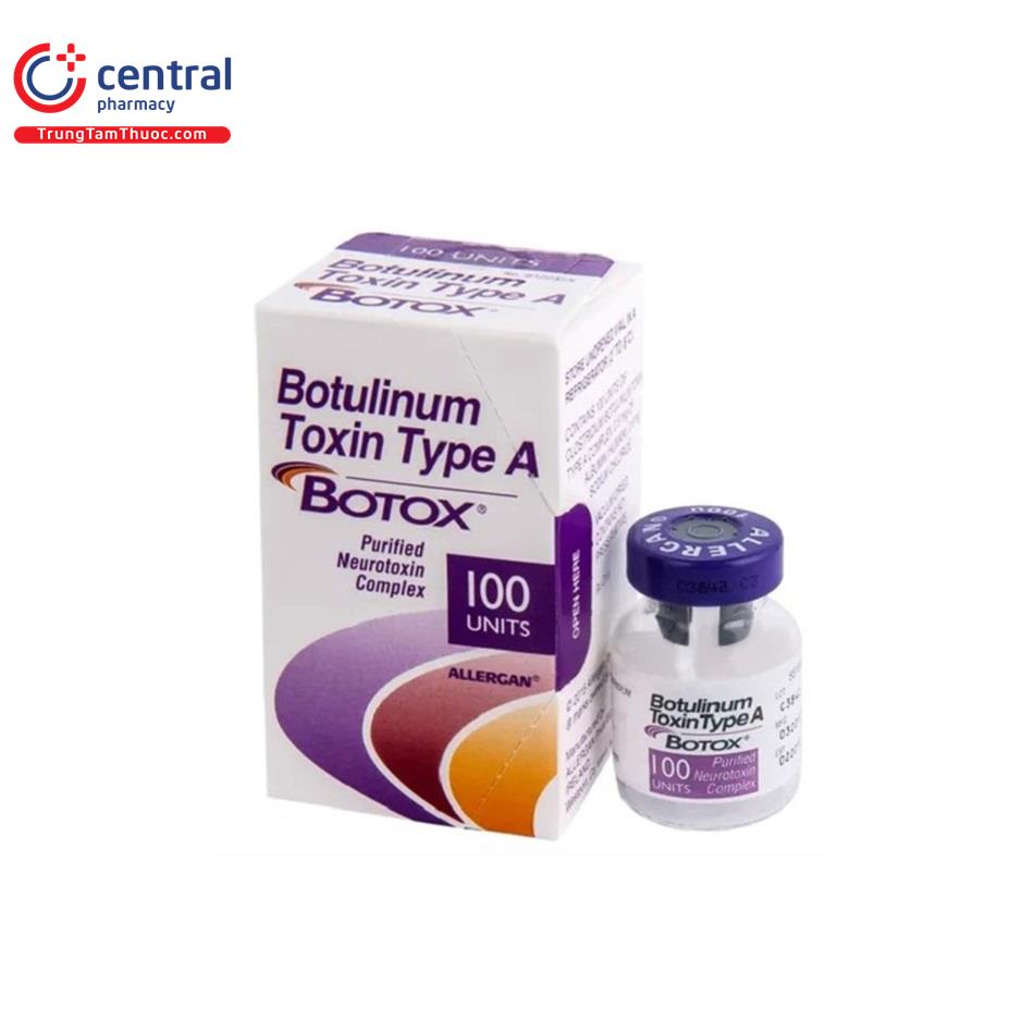 thuoc botulinum toxin type a botox allergan 100 units 1 G2756