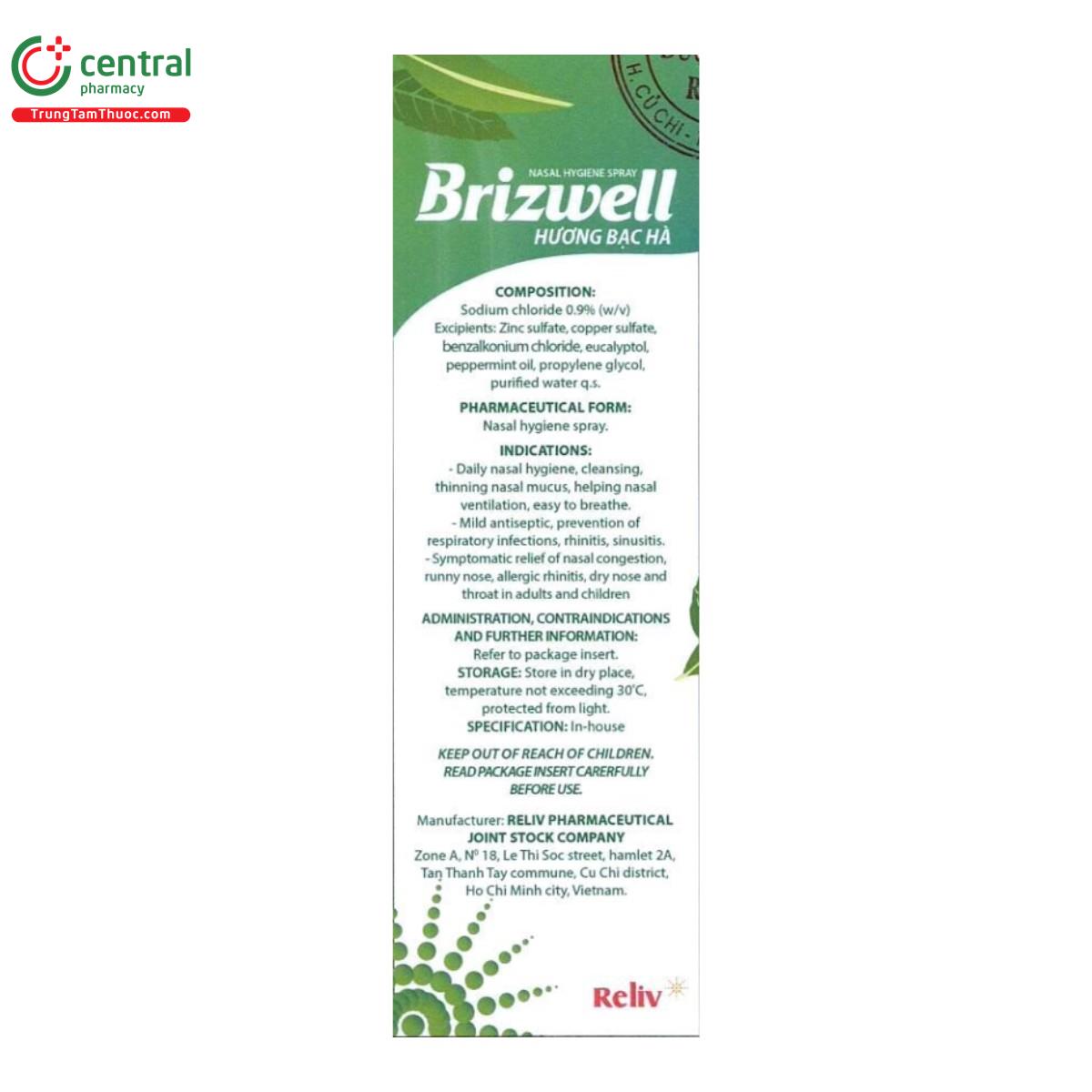 thuoc brizwell huong bac ha 60ml 2 A0053