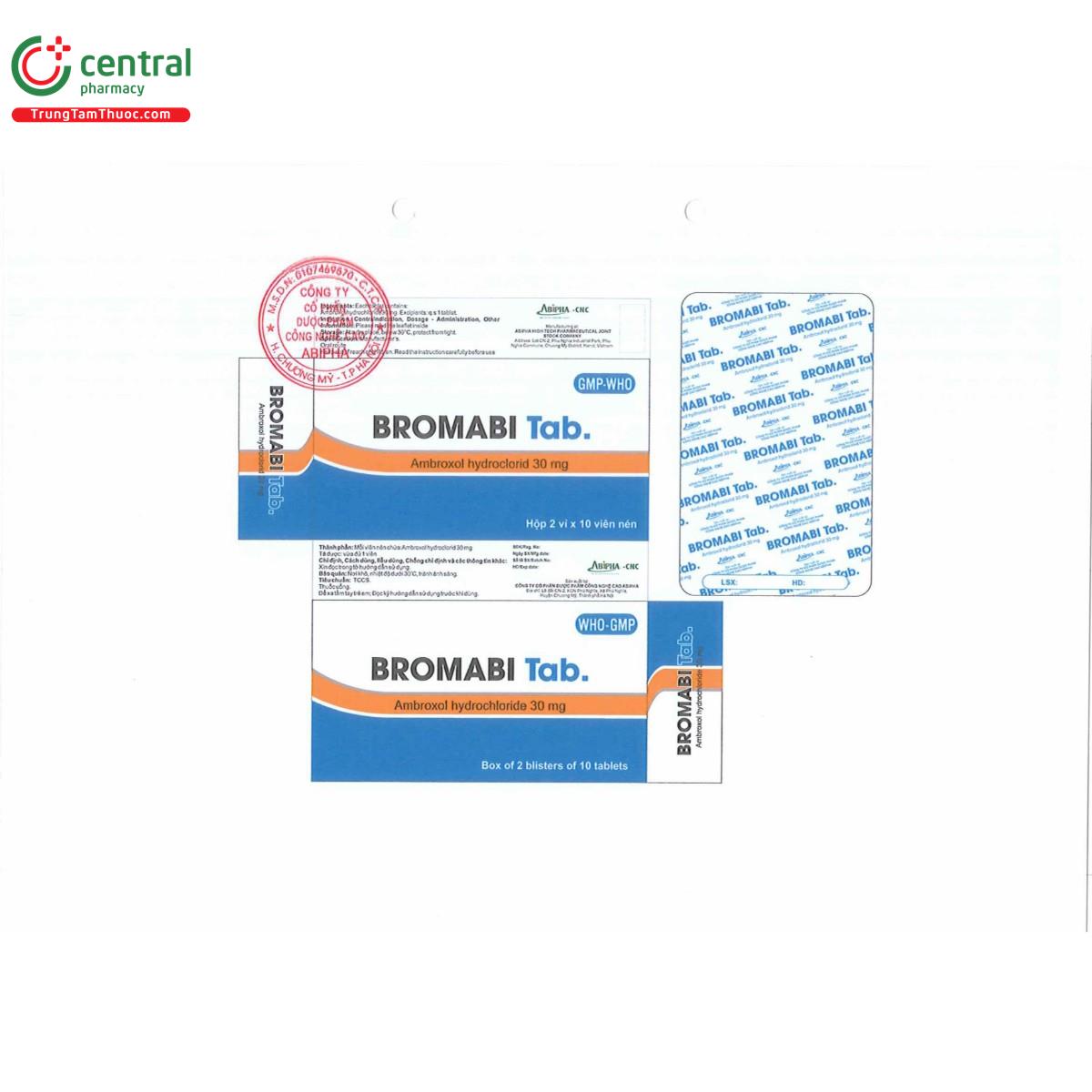 thuoc bromabi tab 30mg 2 Q6341 thuoc bromabi tab 30mg 2 Q6341