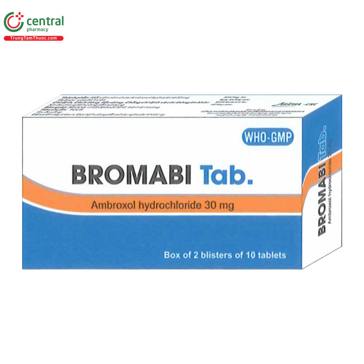 thuoc bromabi tab 30mg H3724 thuoc bromabi tab 30mg H3724