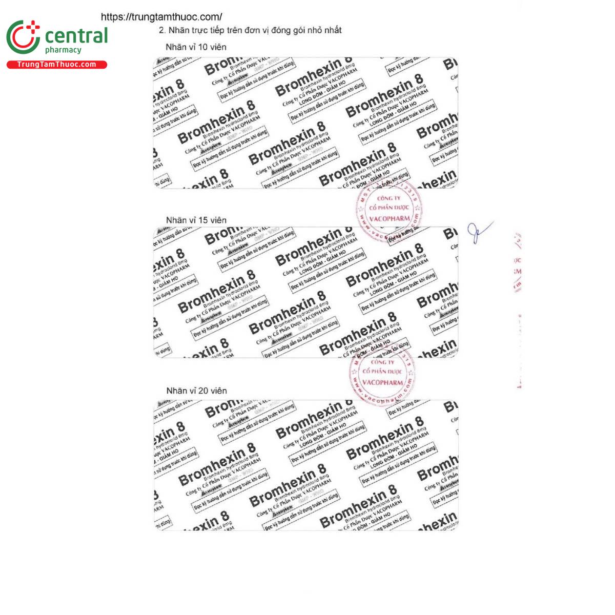 thuoc bromhexin 8mg vacopharm vien nang cung 3 T7581 thuoc bromhexin 8mg vacopharm vien nang cung 3 T7581
