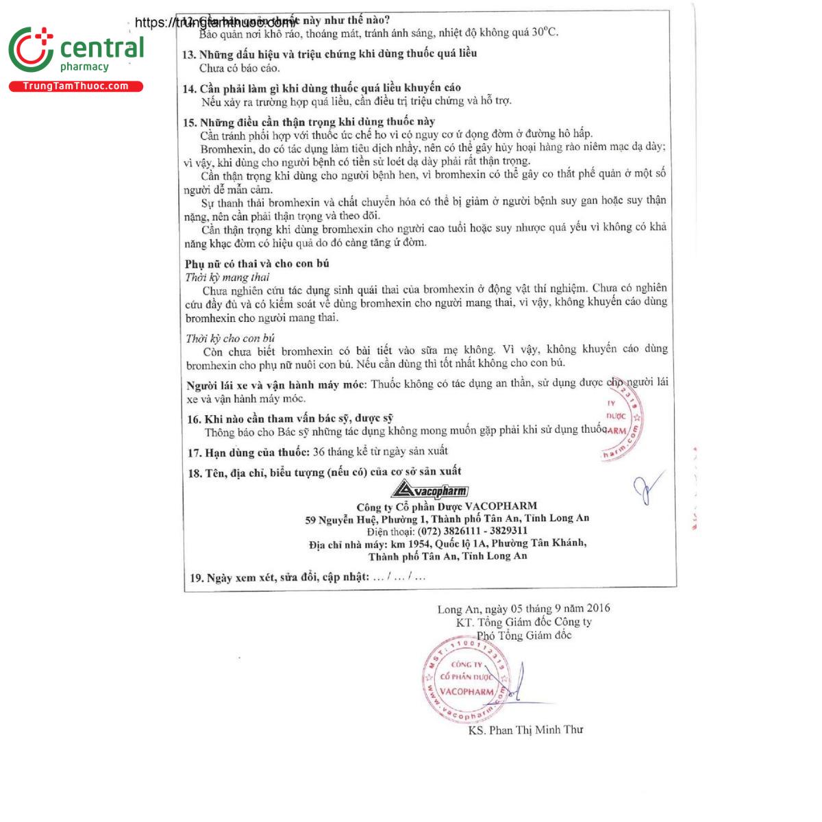 thuoc bromhexin 8mg vacopharm vien nang cung 5 F2227 thuoc bromhexin 8mg vacopharm vien nang cung 5 F2227