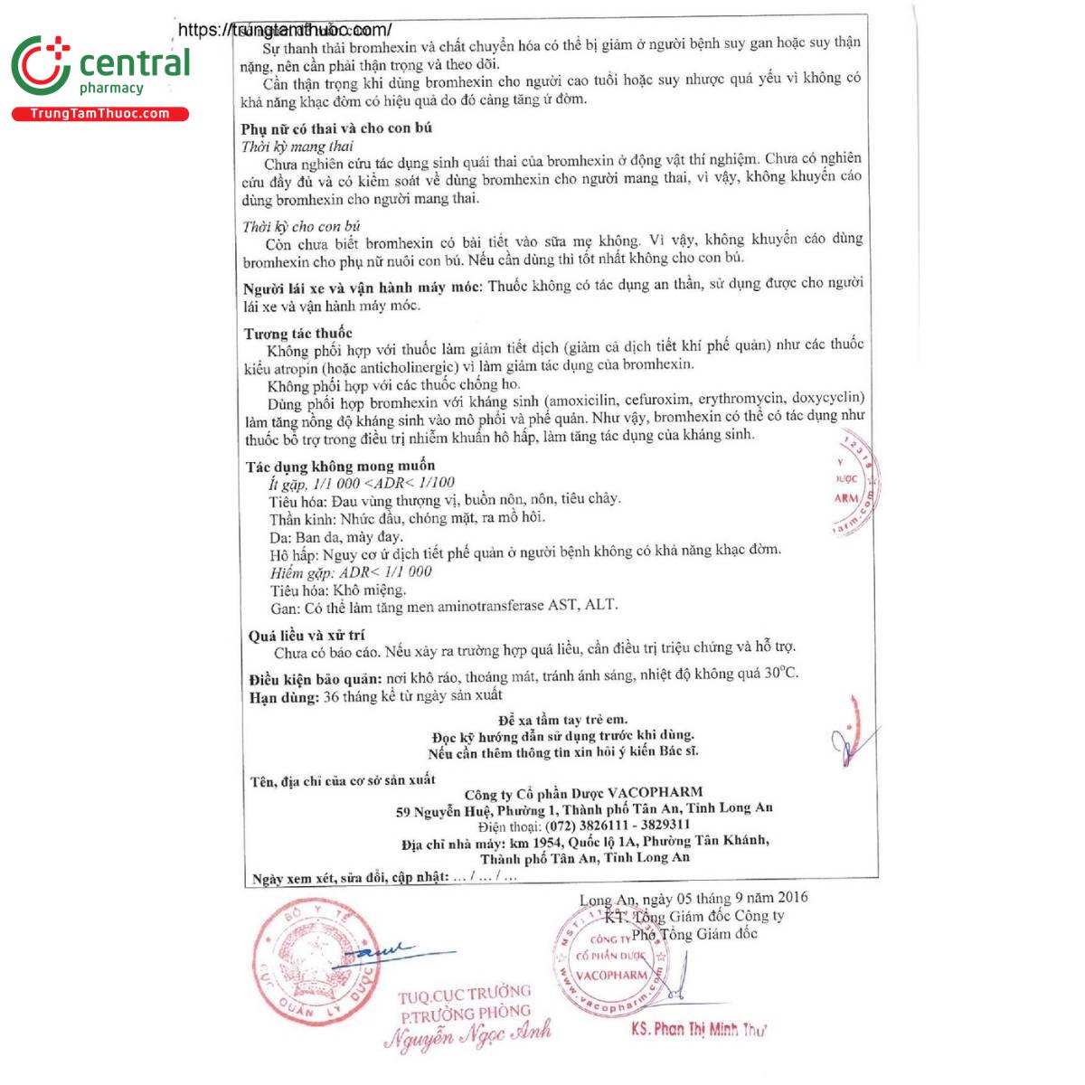 thuoc bromhexin 8mg vacopharm vien nang cung 7 G2220 thuoc bromhexin 8mg vacopharm vien nang cung 7 G2220