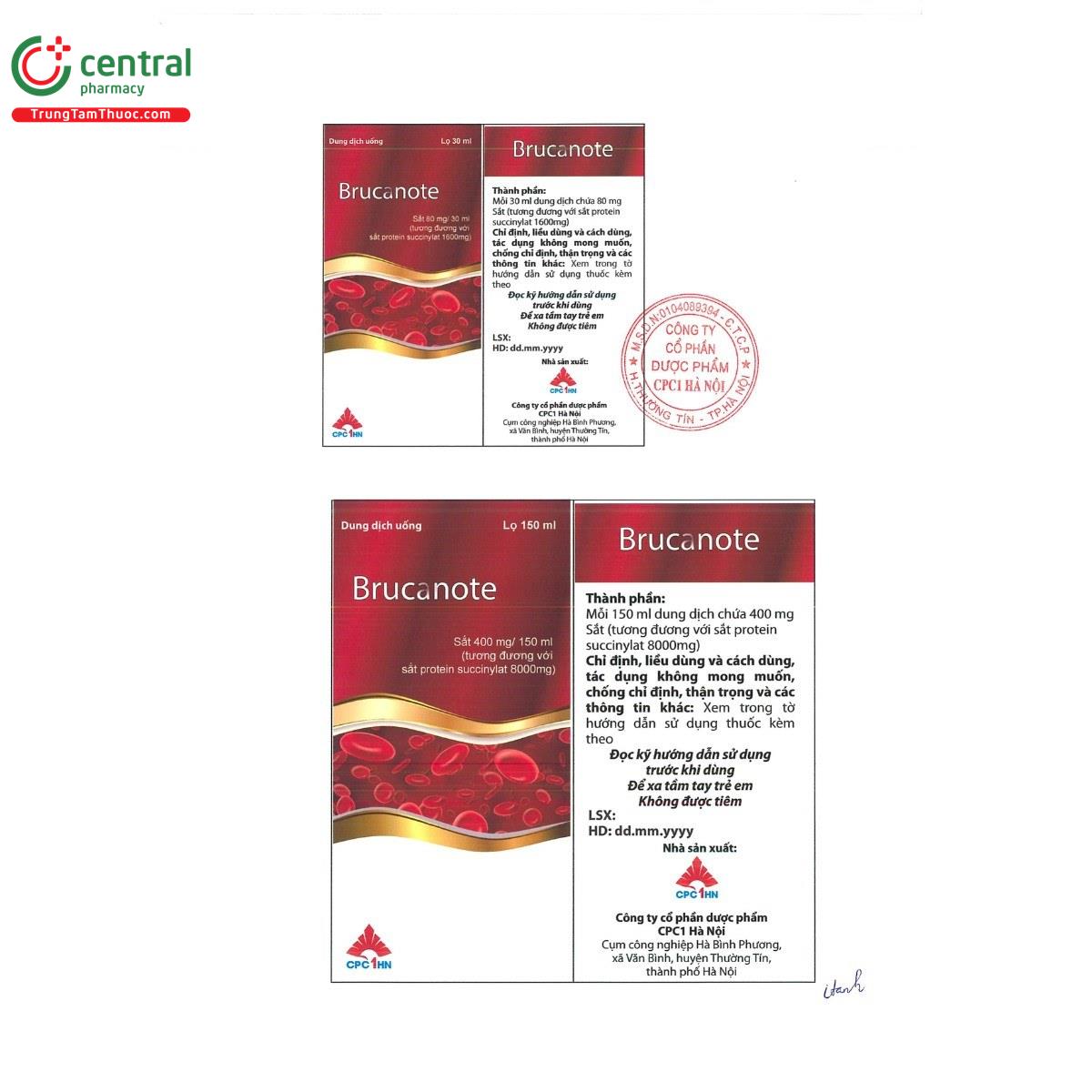 thuoc brucanote 40mg 15ml 3 H3022 thuoc brucanote 40mg 15ml 3 H3022