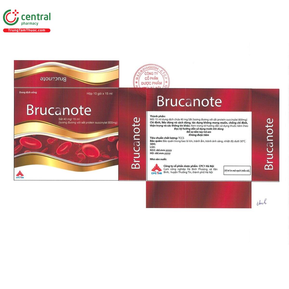 thuoc brucanote 40mg 15ml 5 M5101 thuoc brucanote 40mg 15ml 5 M5101