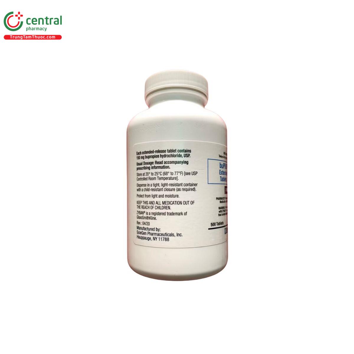 thuoc bupropion hcl 150mg sciegen 3 L4305