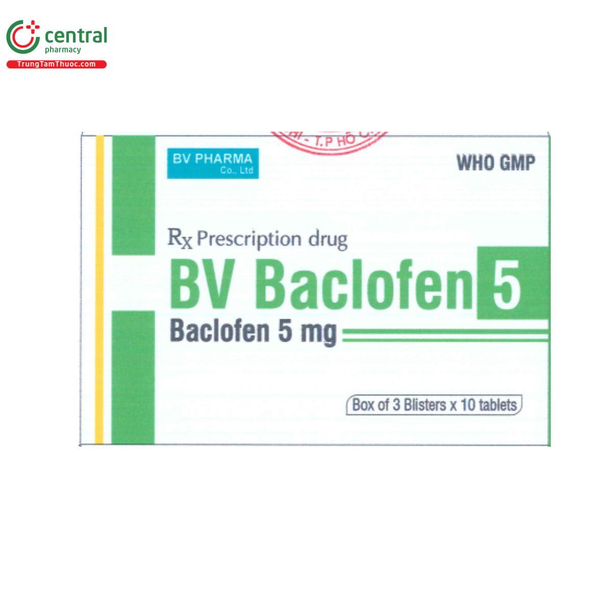 thuoc bv baclofe 5 1 K4077 thuoc bv baclofe 5 1 K4077