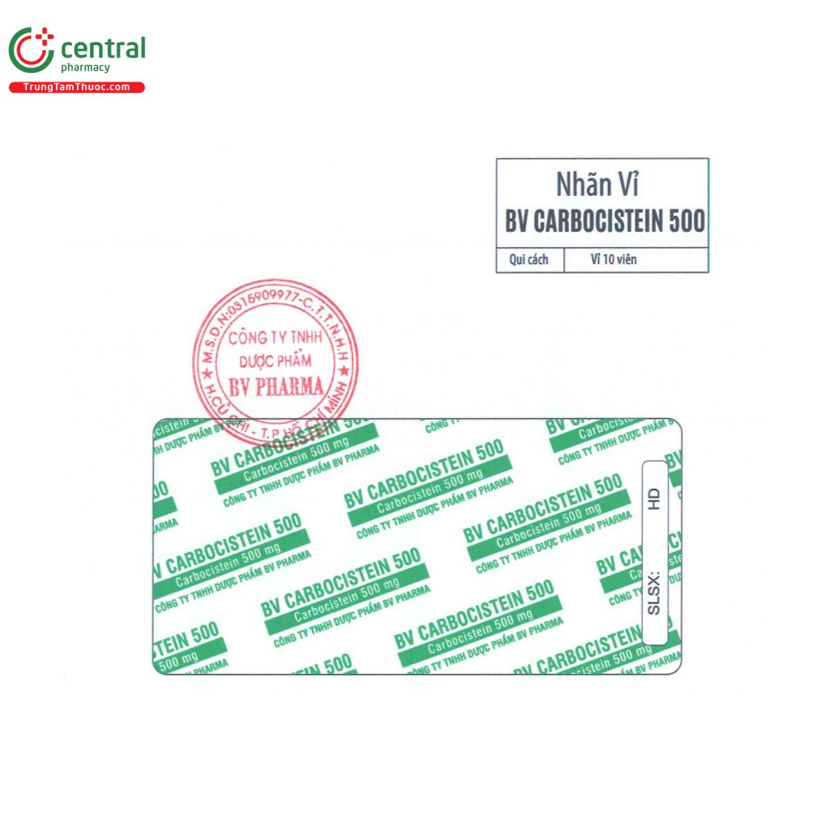 thuoc bv carbocistein 500 8 D1763 thuoc bv carbocistein 500 8 D1763