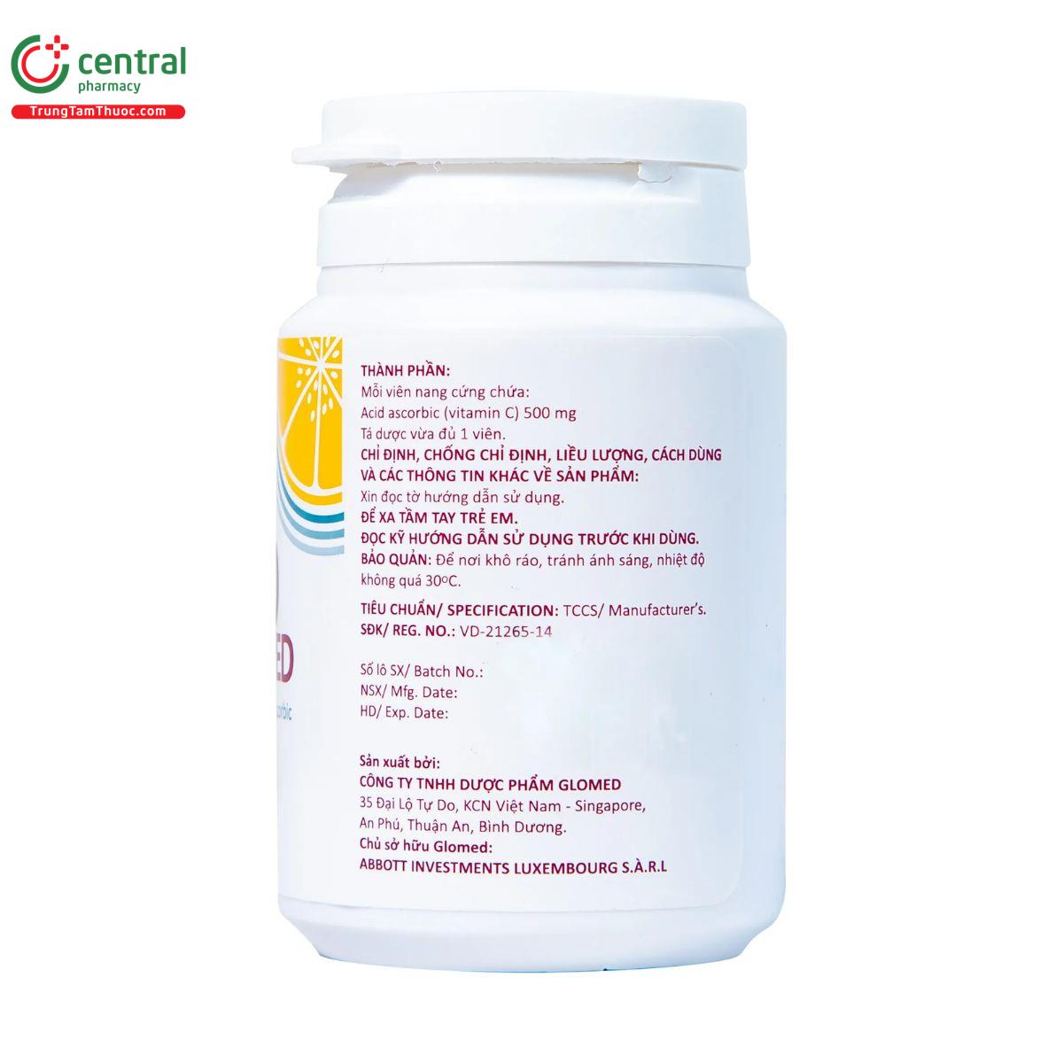 thuoc c 500 glomed 2 A0846 thuoc c 500 glomed 2 A0846