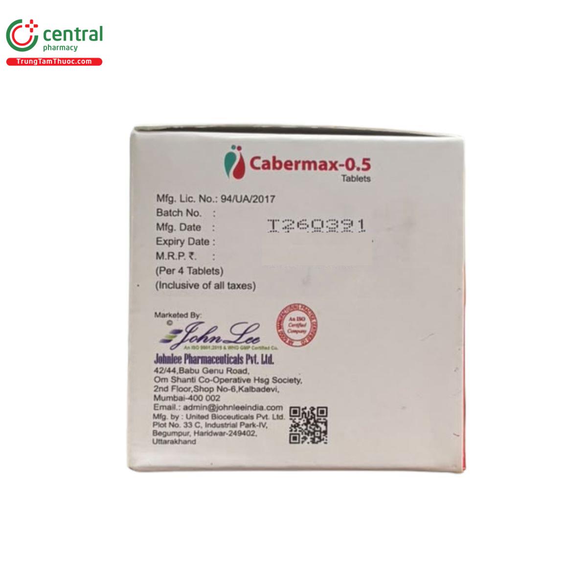 thuoc cabermax 05 5 E1463 thuoc cabermax 05 5 E1463