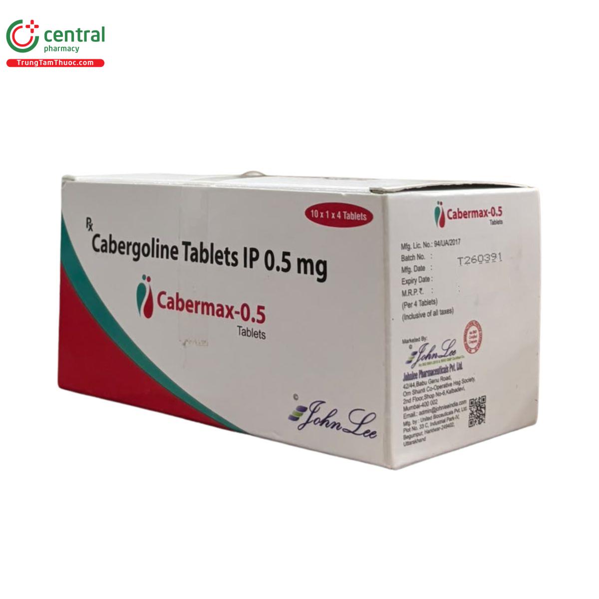 thuoc cabermax 05 7 O5288 thuoc cabermax 05 7 O5288