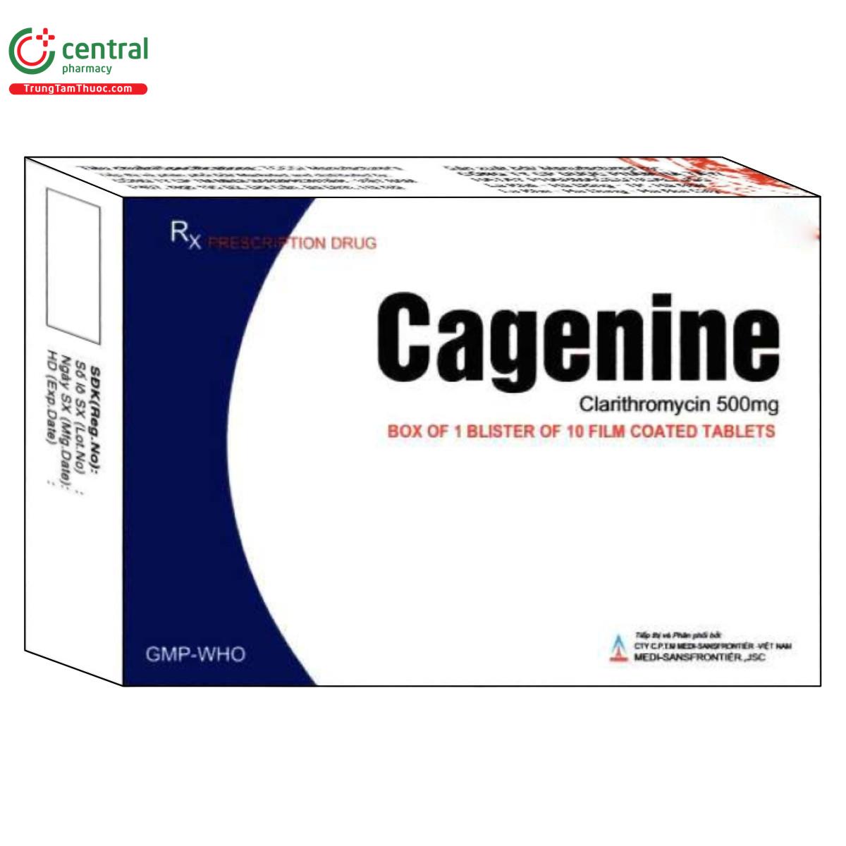 thuoc cagenine 500mg J3051 thuoc cagenine 500mg J3051