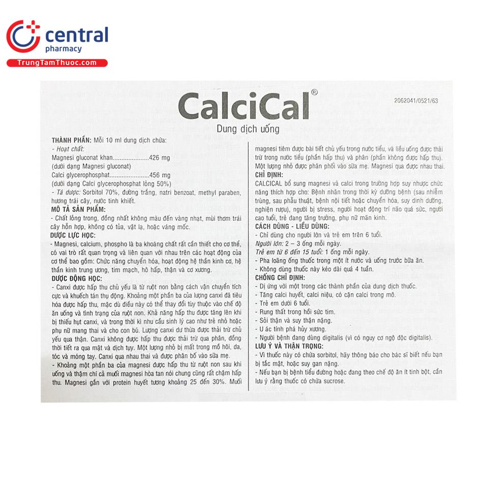 thuoc calcical 7 M5670