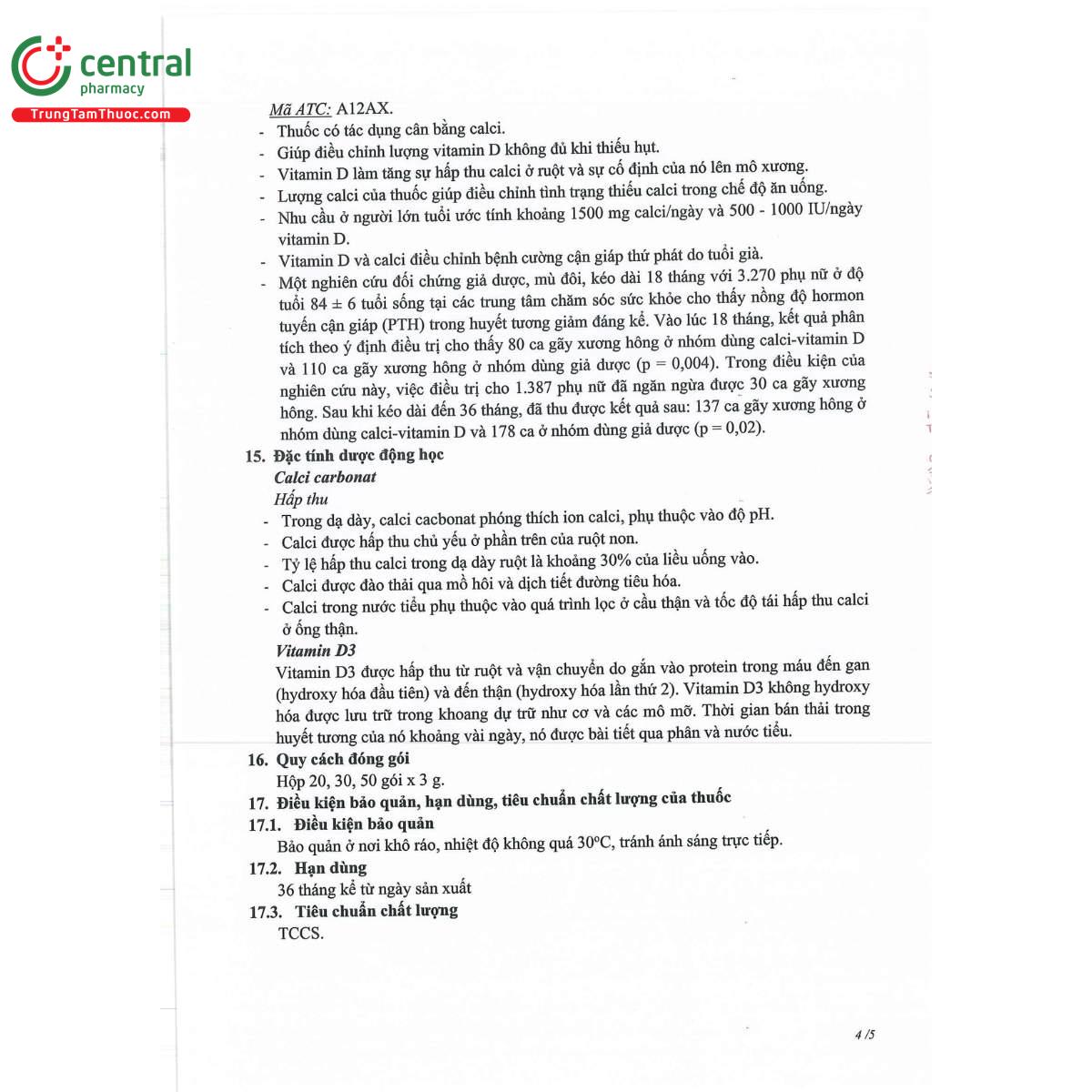 thuoc calcihappy d3 sachet 11 T8526