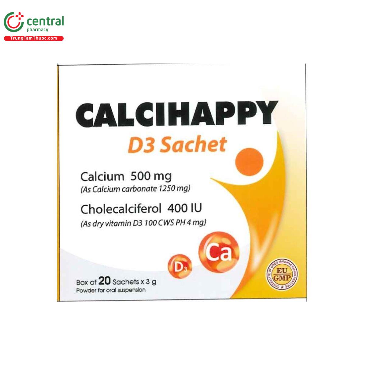 thuoc calcihappy d3 sachet 2 I3542