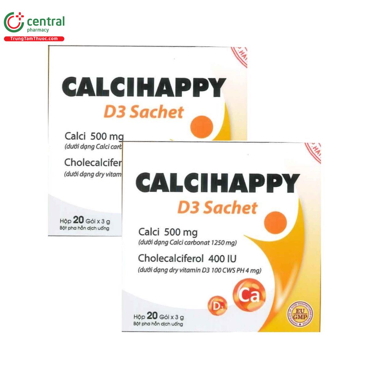 thuoc calcihappy d3 sachet 3 O6288