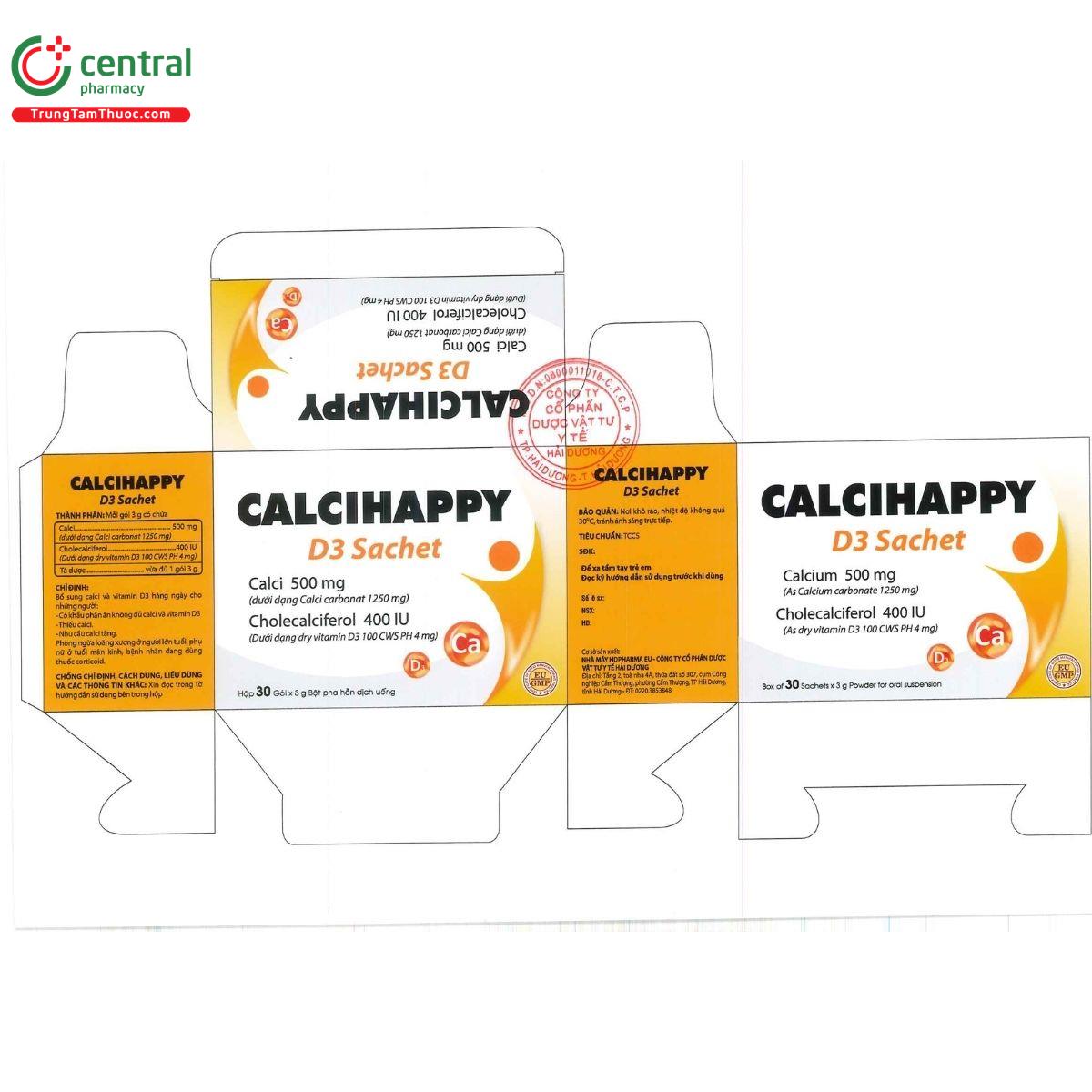 thuoc calcihappy d3 sachet 5 U8847