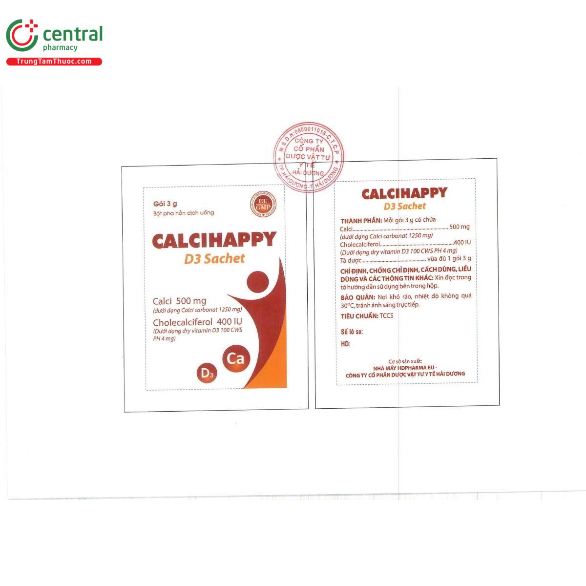 thuoc calcihappy d3 sachet 7 L4322