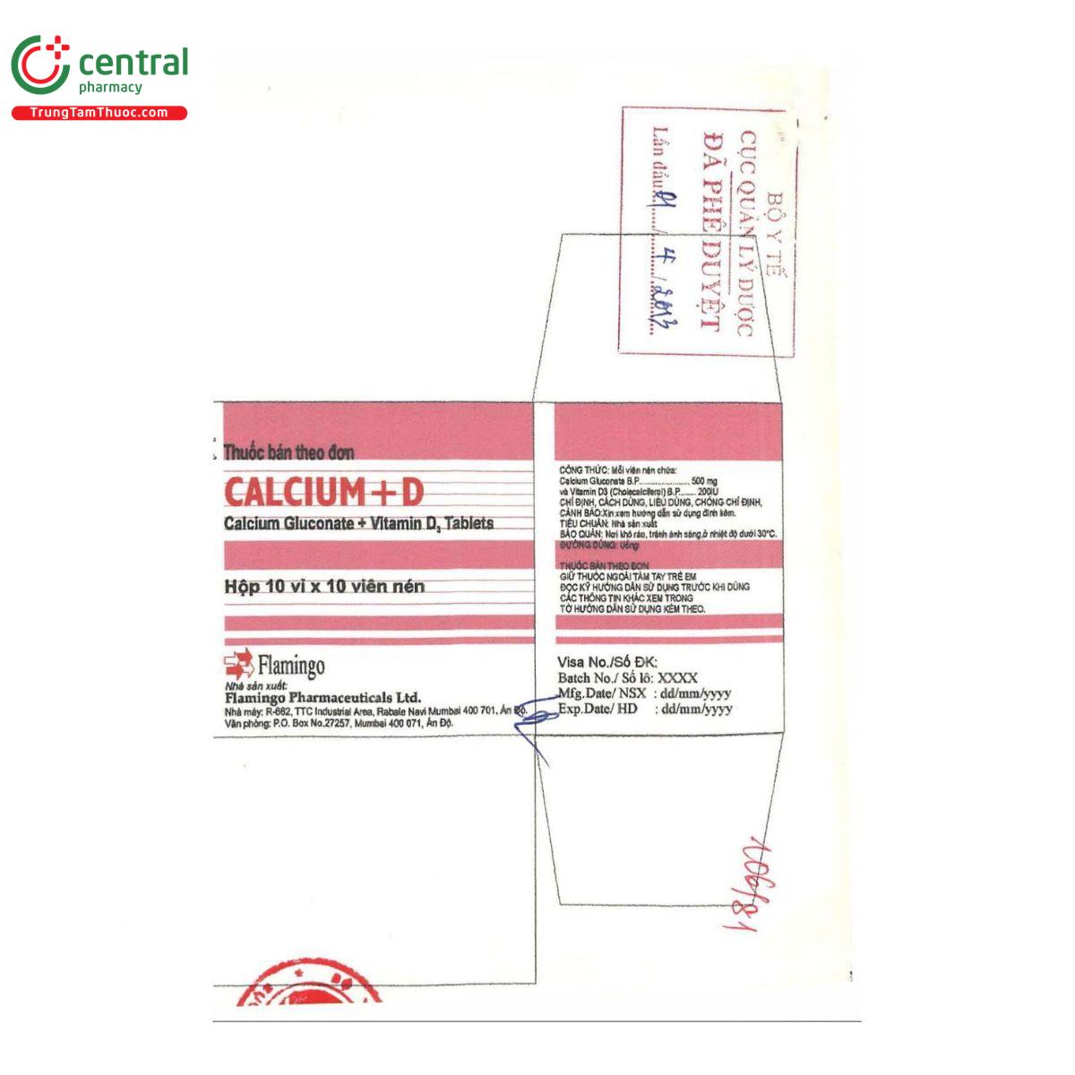 thuoc calcium d flamingo 2 C1443 thuoc calcium d flamingo 2 C1443