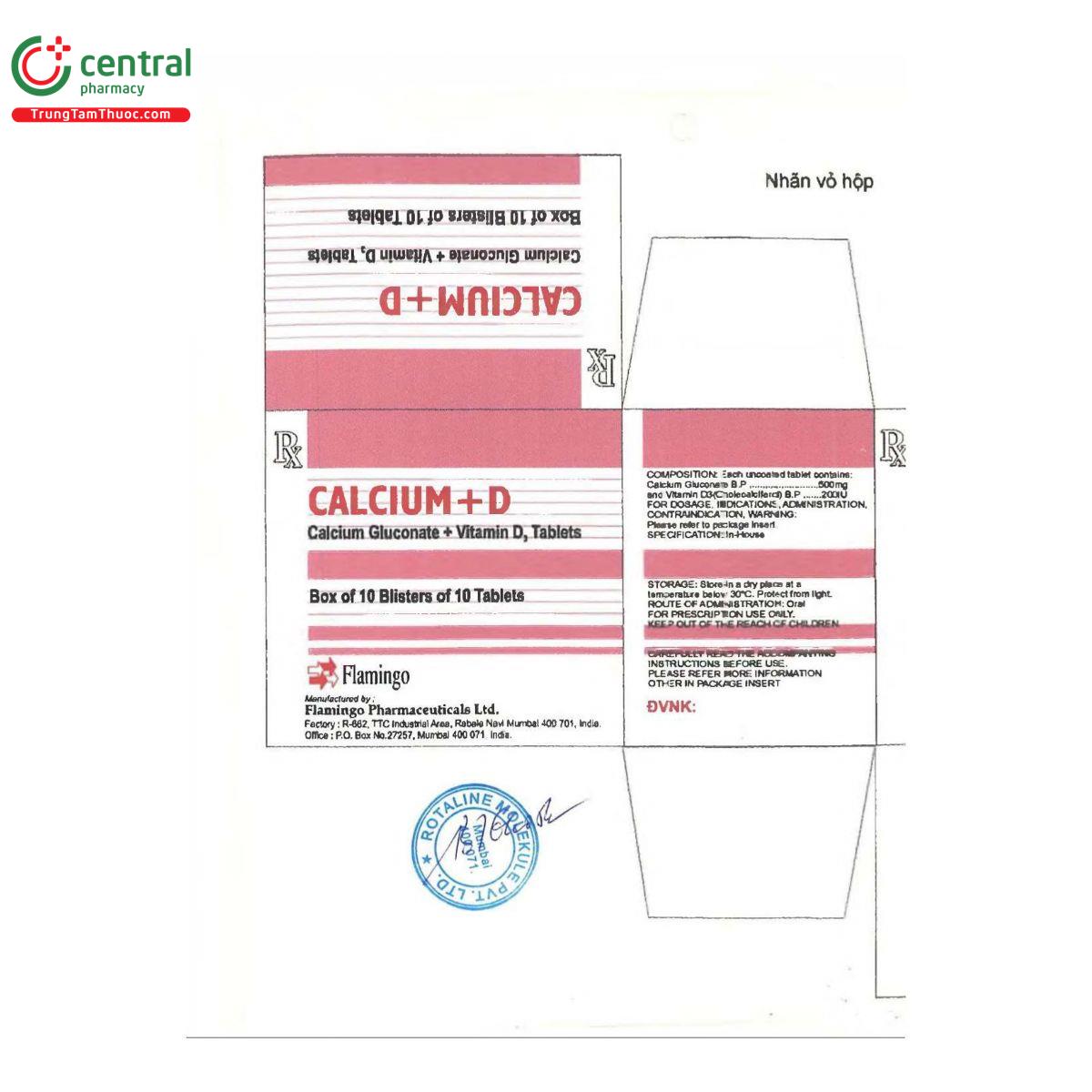 thuoc calcium d flamingo 3 E1421 thuoc calcium d flamingo 3 E1421