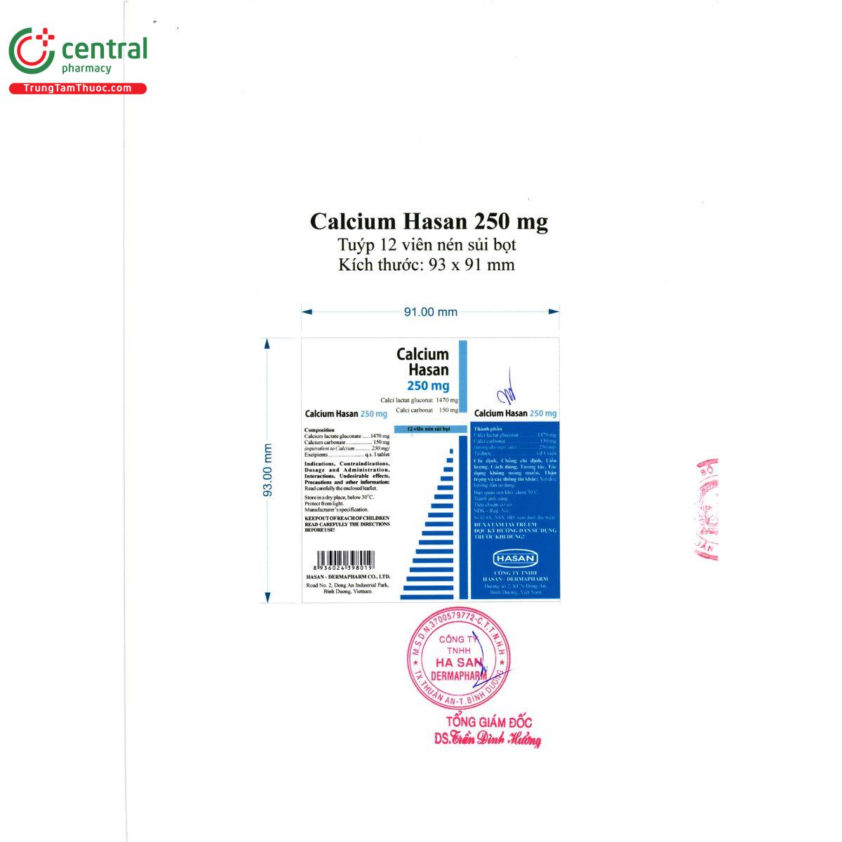 thuoc calcium hasan 250mg 3 A0840