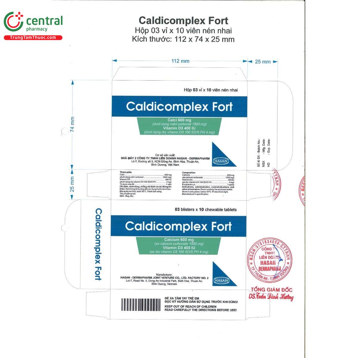 thuoc caldicomplex fort 3 V8525